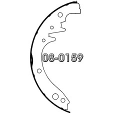 BRAKE SHOE SET