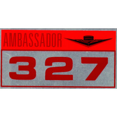 V8 VALVE COVER DECAL V8 VALVE COVER DECAL