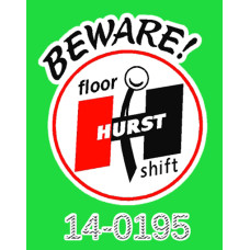 HURST DECAL