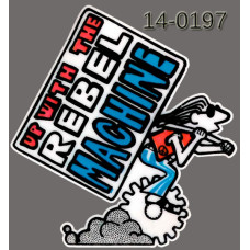 REBEL MACHINE DECAL