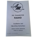RADIO MANUAL