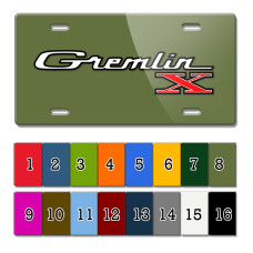GREMLIN X LIC PLATE