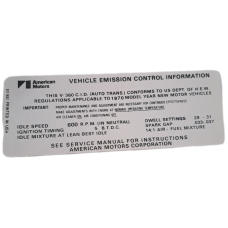 360 EMISSION DECAL