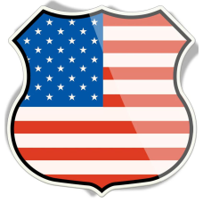AMERICAN FLAG SIGN